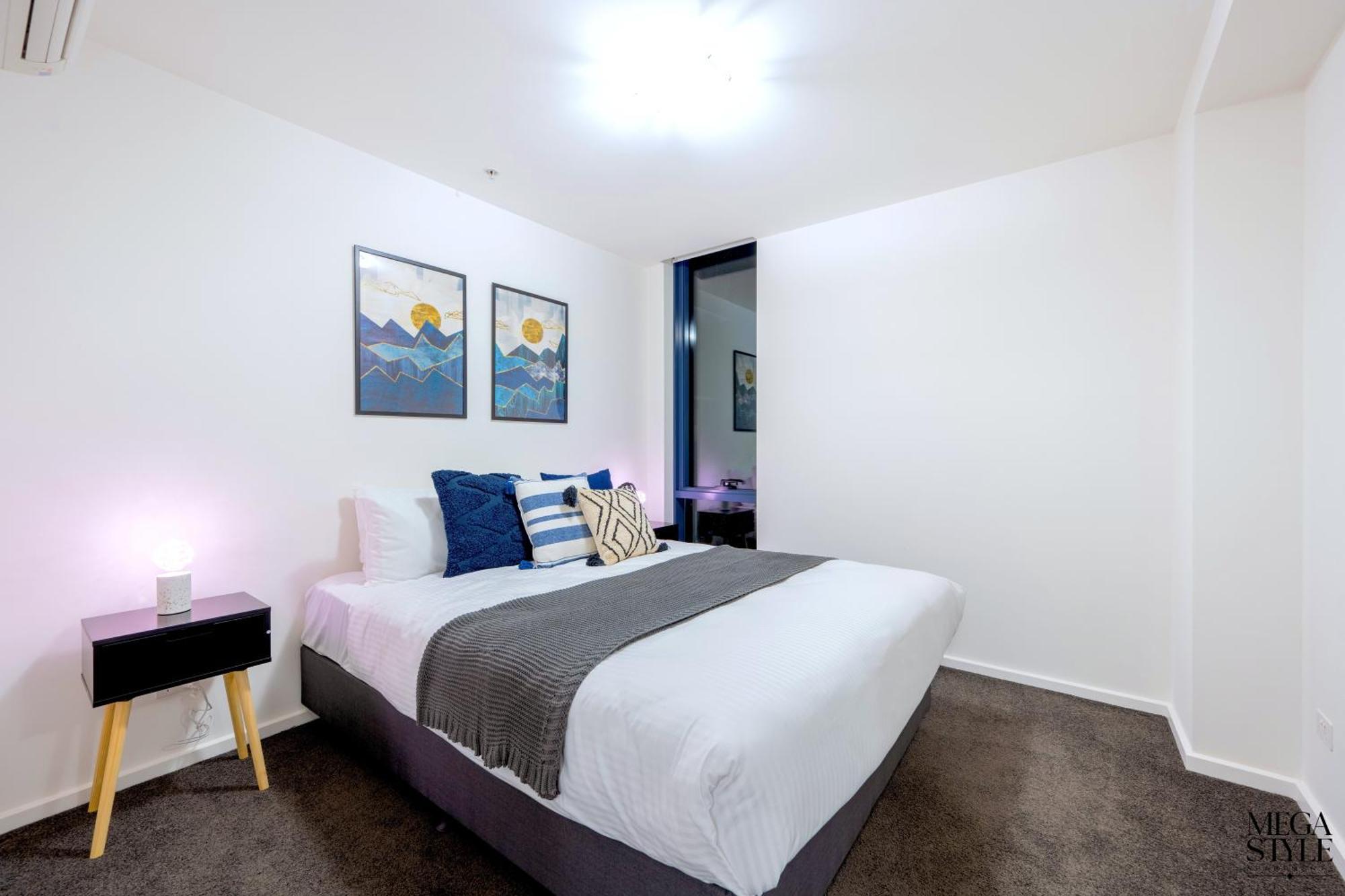 Mega Style Apartments Mainpoint 멜번 객실 사진