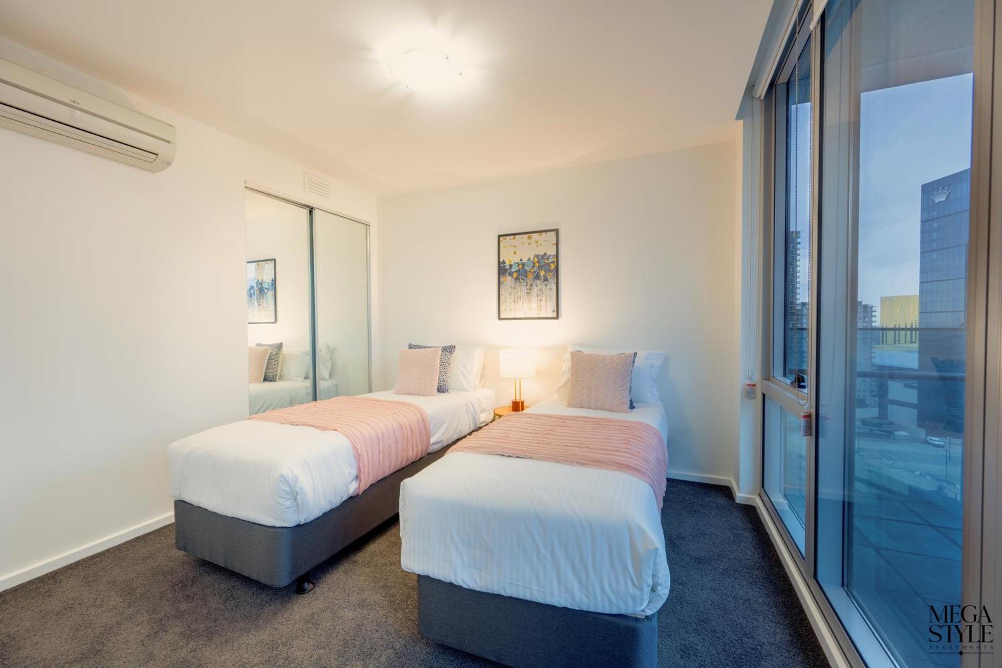 Mega Style Apartments Mainpoint 멜번 객실 사진